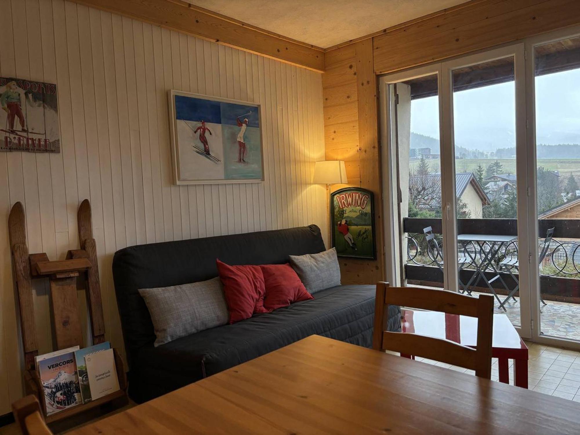Charmant Appartement Fonctionnel Pres Du Centre Bourg, Balcon Et Parking Gratuit - Fr-1-548-2 Villard-de-Lans Luaran gambar